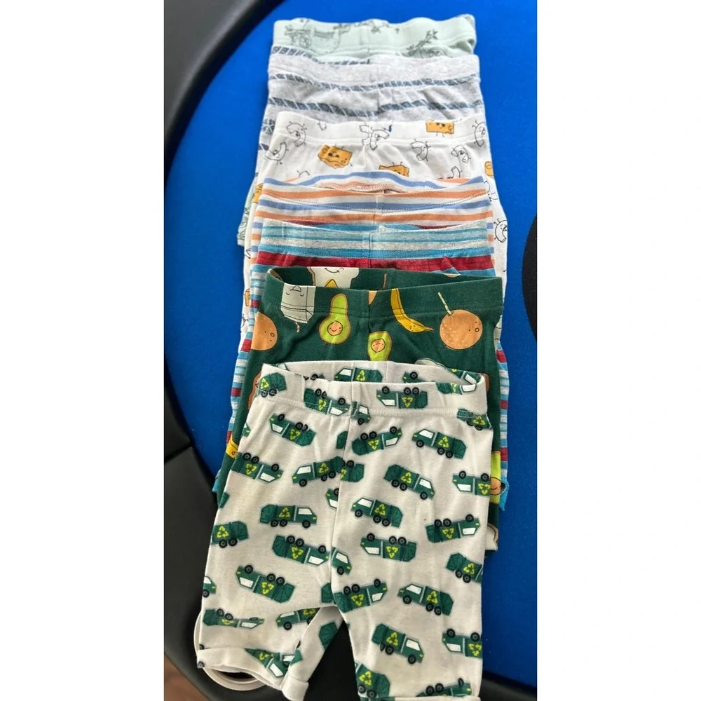 Lot of 14 Boys Size 5T Pajamas PJs Old Navy sleep shorts shirts pants